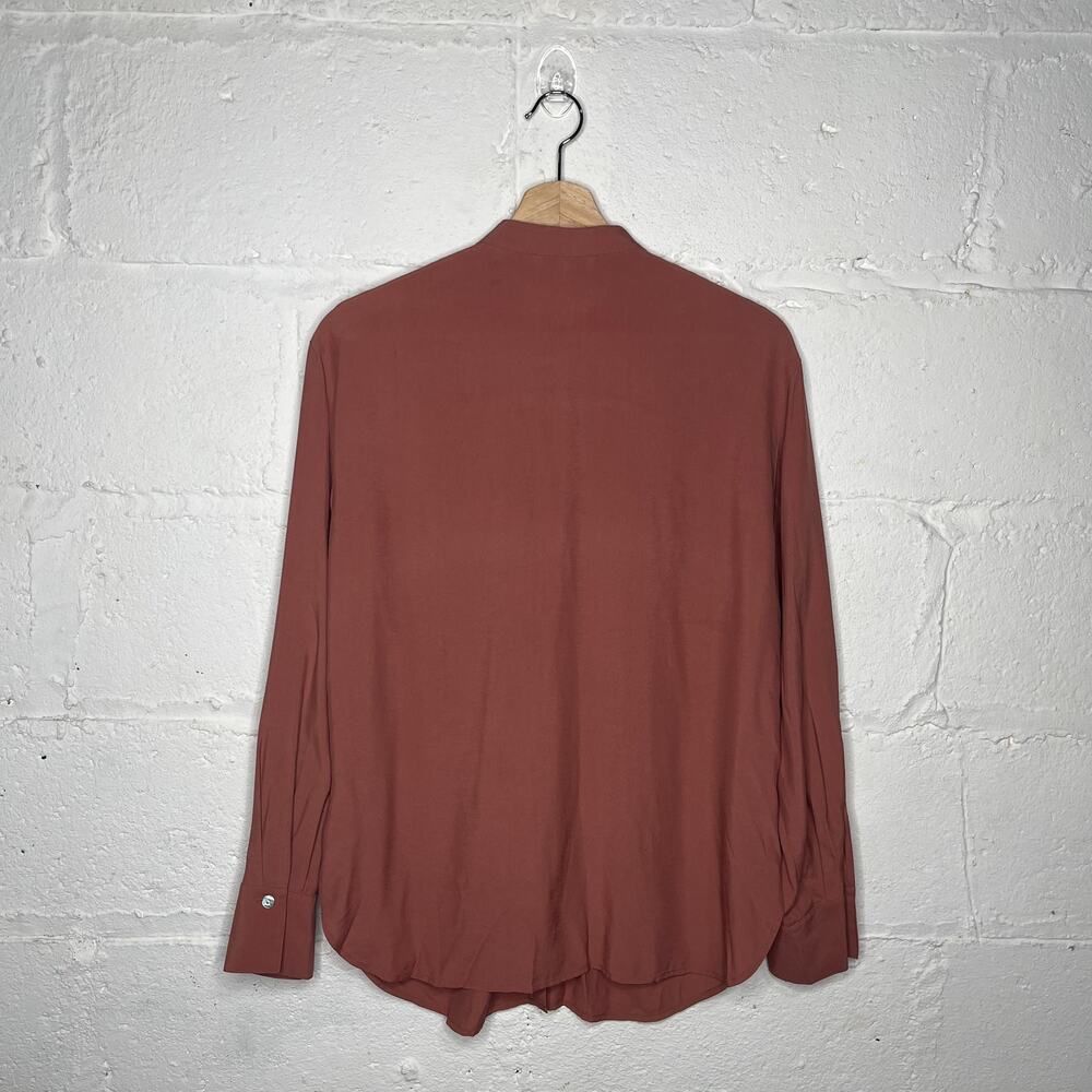Vince Rust Blouse - Picture 4 of 8